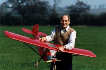 Cliff Dennison and his Velie Monocoupe 
